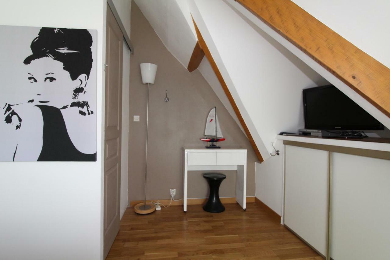 Cadre Exceptionnel: Duplex Classe 4**** Tennis, Piscine, Parking, Linge Inclus, Wifi, Materiel Bebe, Proximite Centre Deauville Luaran gambar
