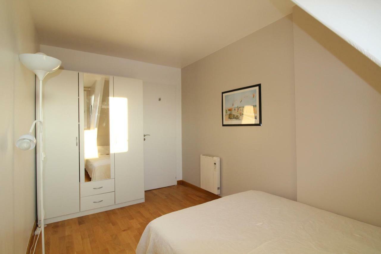 Cadre Exceptionnel: Duplex Classe 4**** Tennis, Piscine, Parking, Linge Inclus, Wifi, Materiel Bebe, Proximite Centre Deauville Luaran gambar